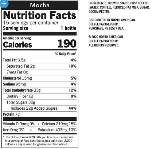 Starbucks Frappuccino Coffee Drink, Mocha 9.5 oz., 15 pk. - Image 3