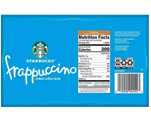 Starbucks Frappuccino Vanilla Coffee (9.5 fl. oz., 15 pk.) - Image 3