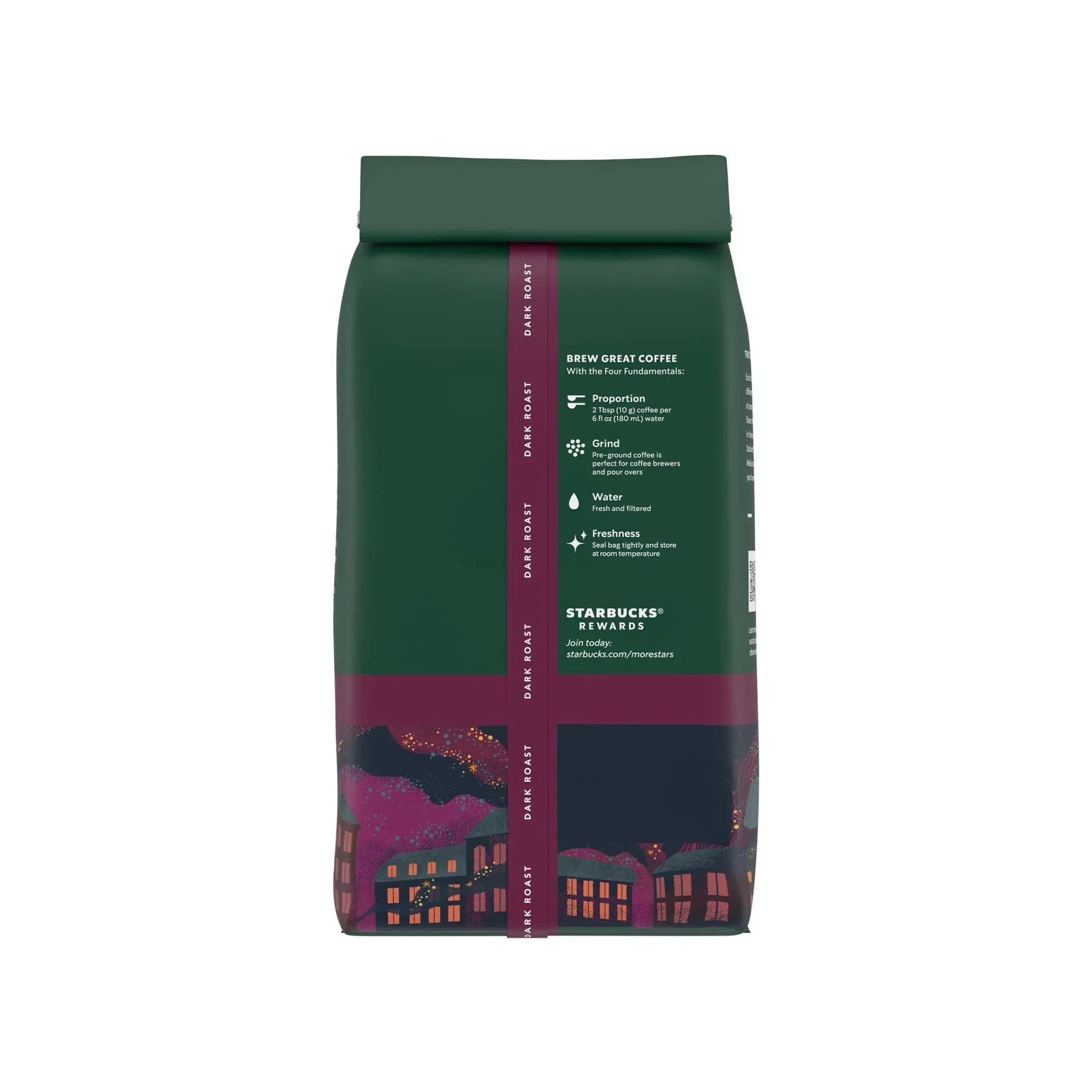 Starbucks French Roast, Flavored Ground Coffee, Dark Roast Hot or Iced Coffee, 28 oz - Image 5