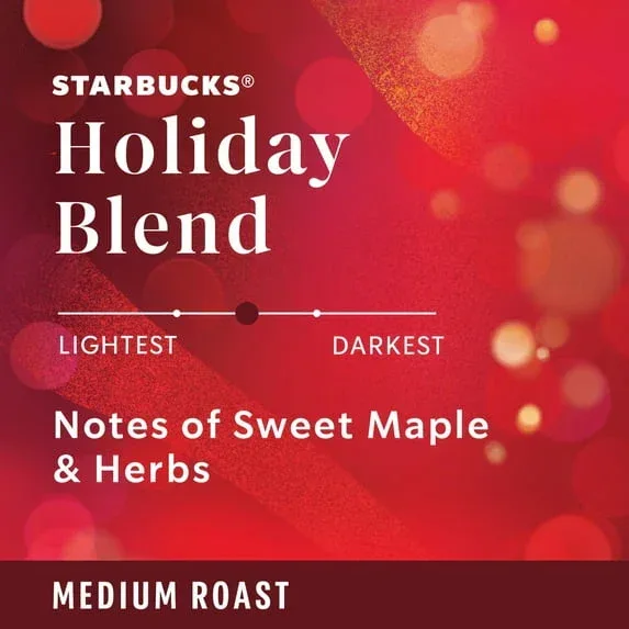 Starbucks Holiday Blend, Medium Roast Coffee, Keurig K-Cup Coffee Pods, 22 Count - Image 2