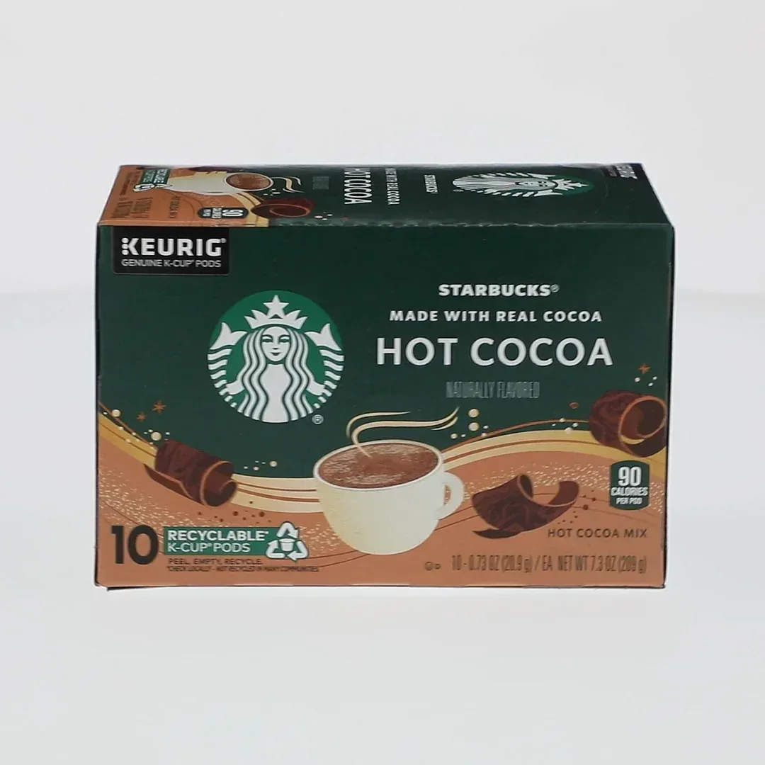 Starbucks Hot Cocoa, Made with Real Cocoa, K-Cup Coffee Pods, 10 Count - Image 6