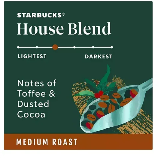 Starbucks House Blend Whole Bean Coffee (40 oz.) - Image 3