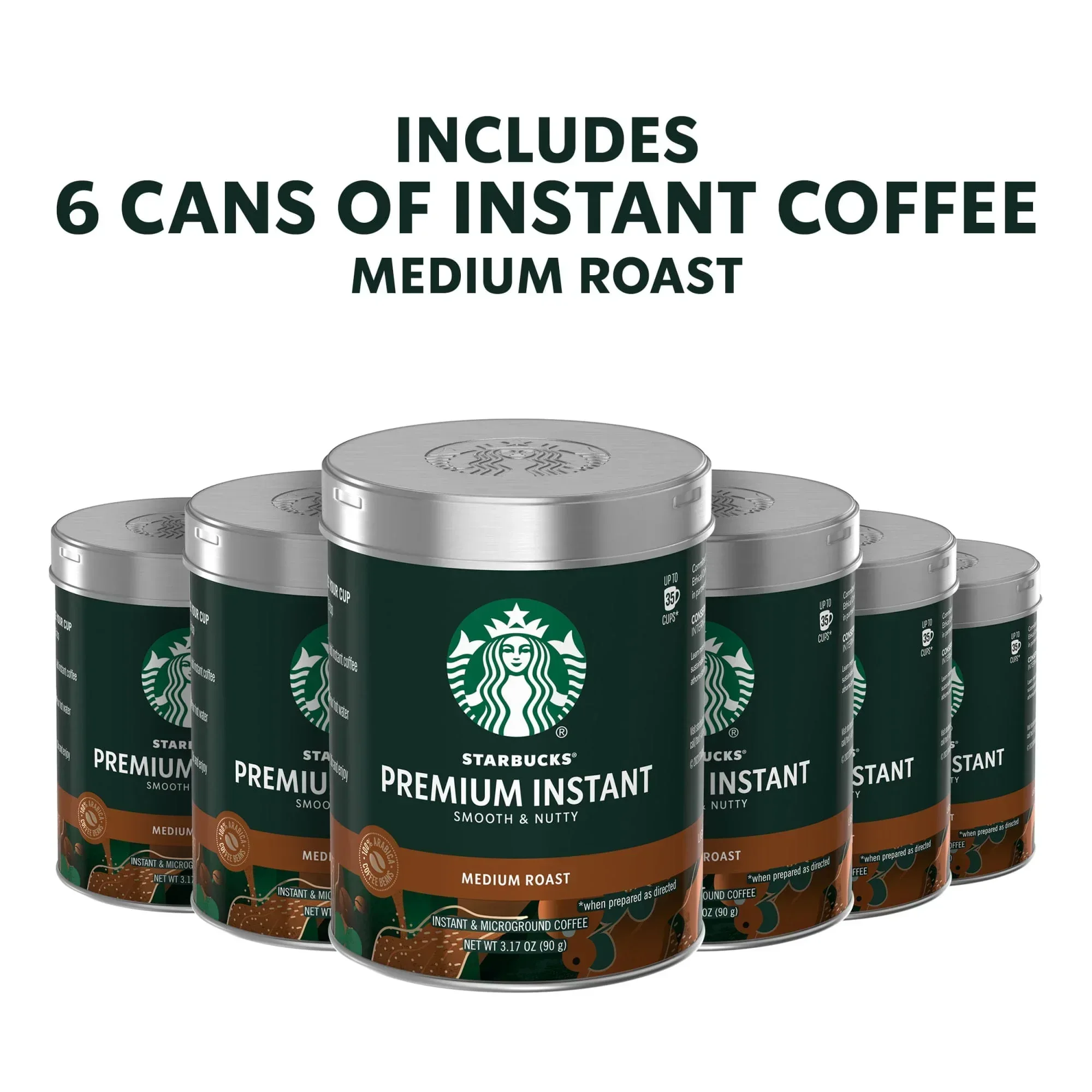 Starbucks Premium Instant Coffee, Medium Roast Coffee, Arabica Beans, 3.17 oz - Image 8