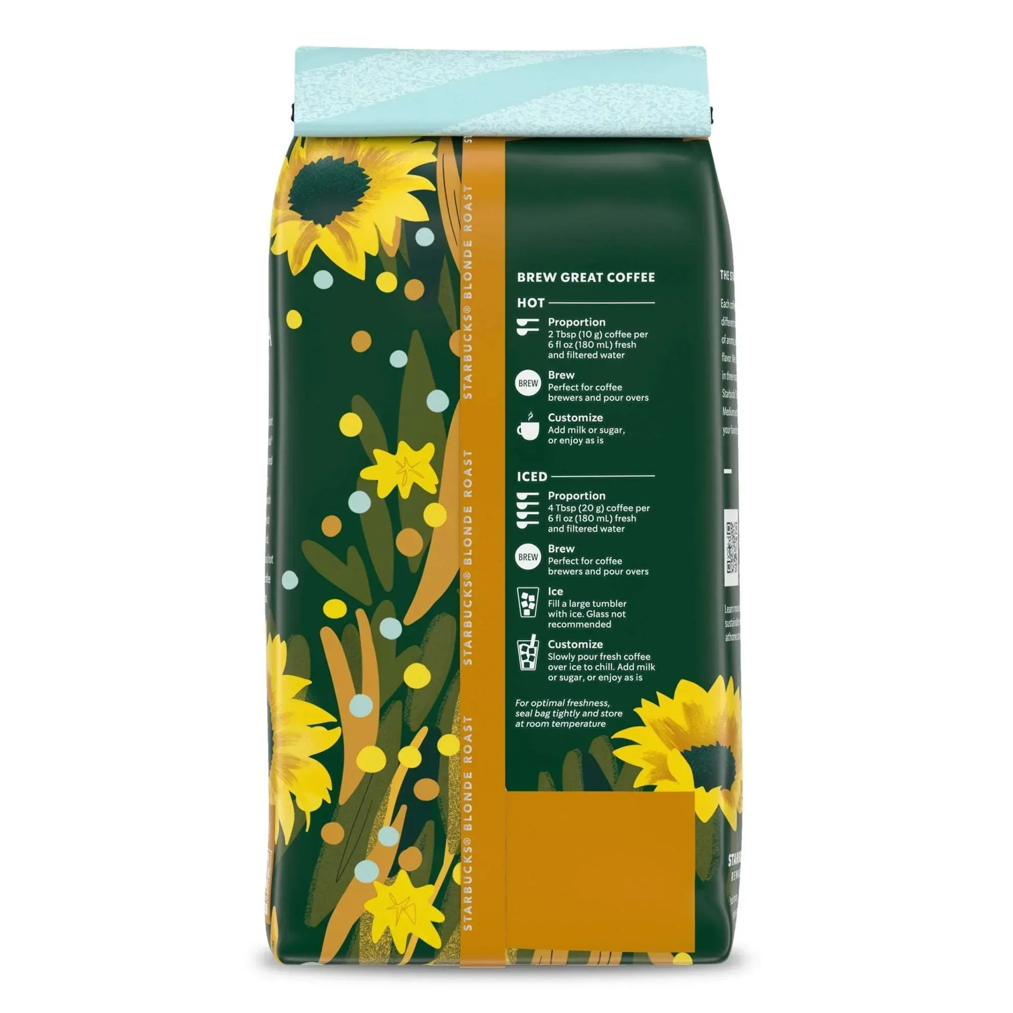 Starbucks Sunera Blend, Arabica Coffee Beans, Light Roast Whole Bean Coffee, 12 oz - Image 6