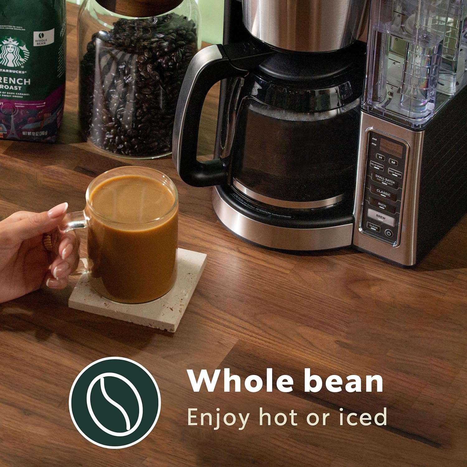 Starbucks Whole Bean Coffee, Dark Roast Coffee, French Roast, 100% Arabica, 1 bag (28 oz) - Image 2