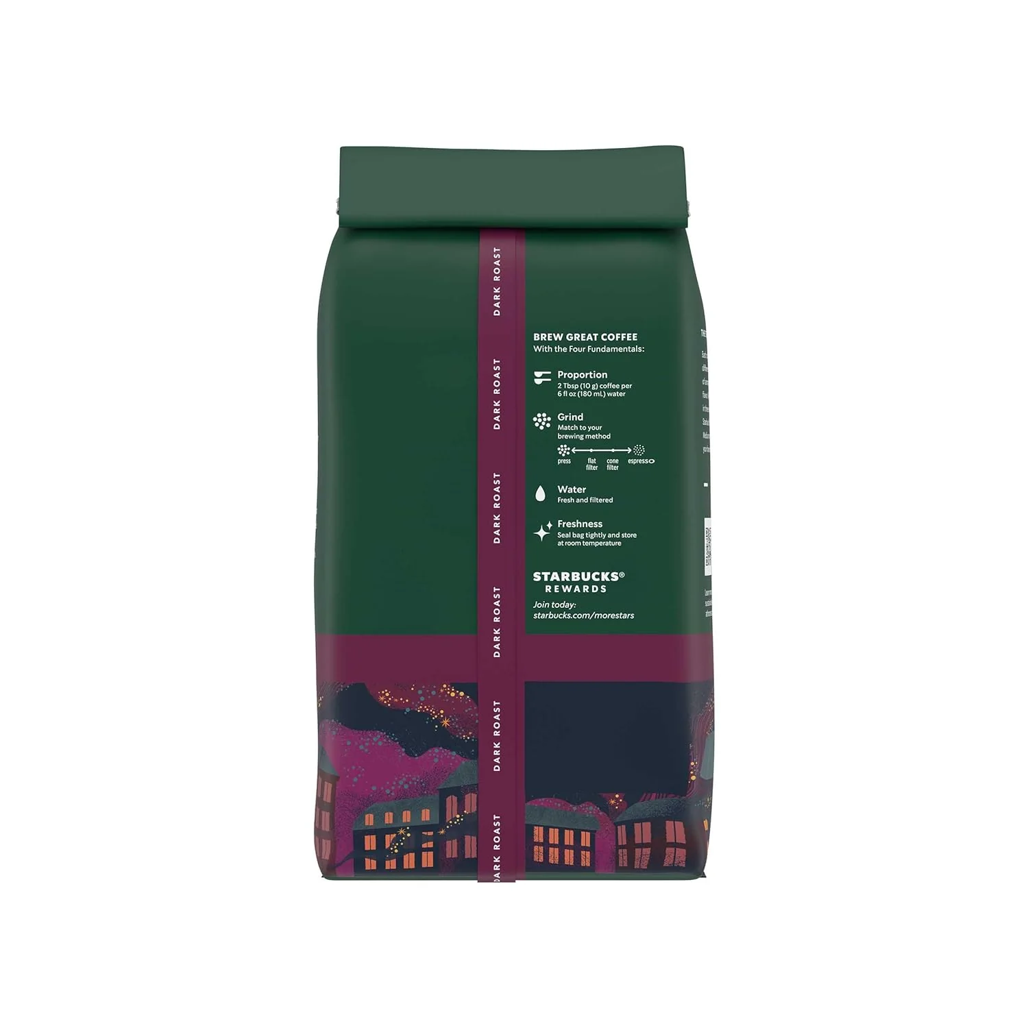 Starbucks Whole Bean Coffee, Dark Roast Coffee, French Roast, 100% Arabica, 1 bag (28 oz) - Image 8