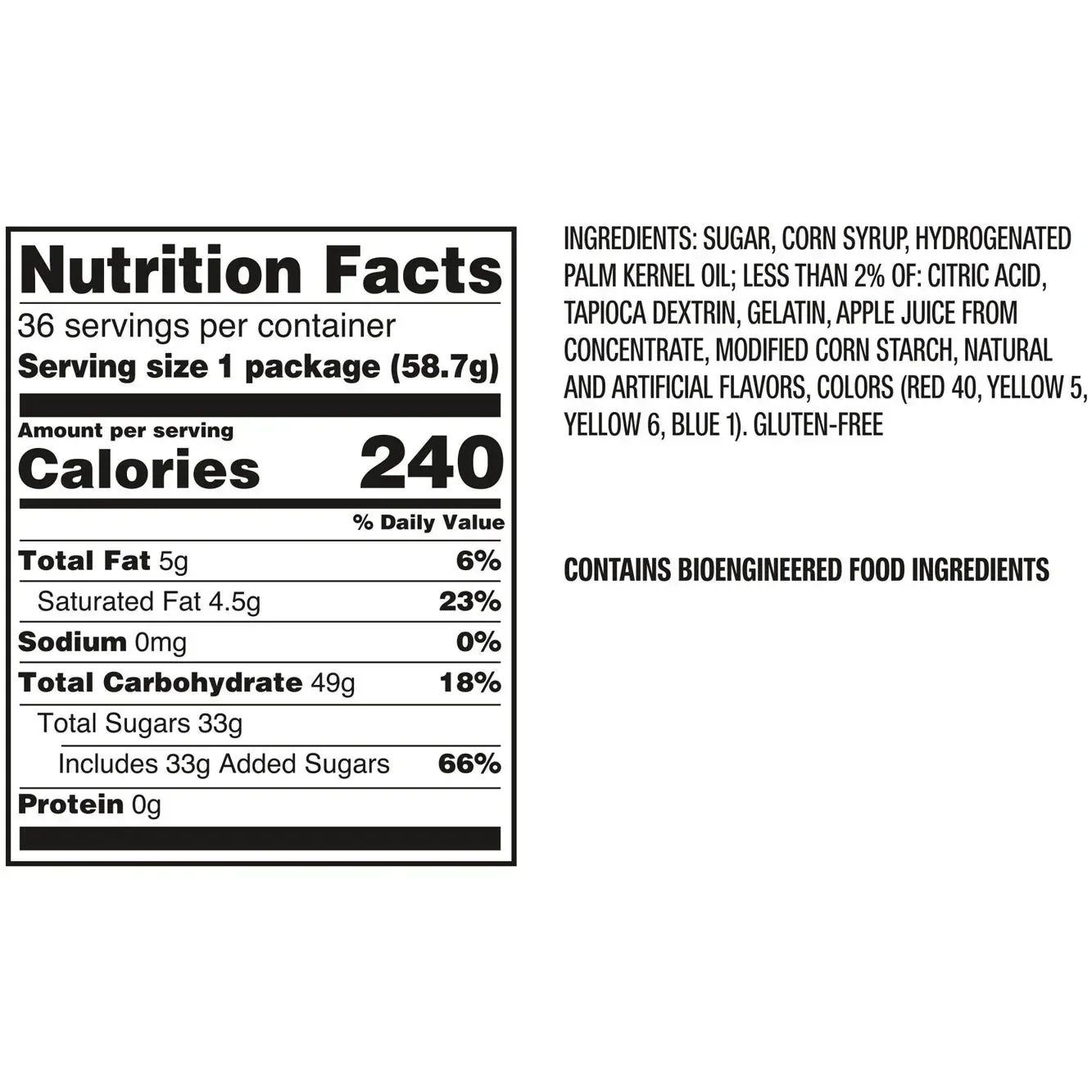 Starburst Chewy Candy, Original, Full Size, 2.07 oz, 36-count - Image 5
