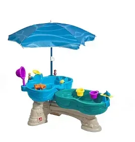 Step2 Spill and Splash Seaway Water Table with Umbrella - Image 3