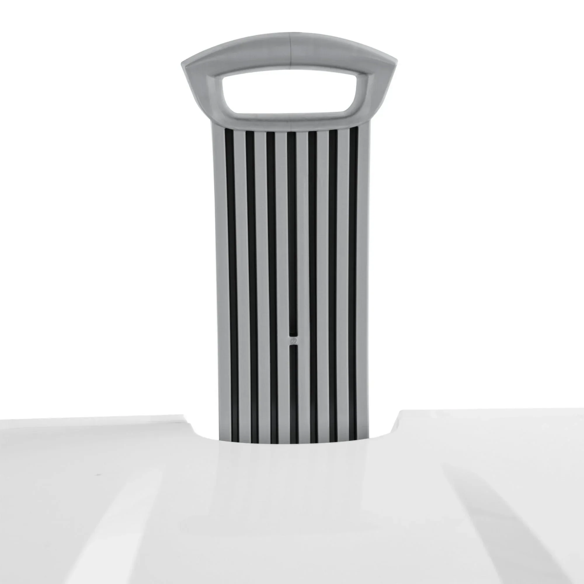 Sterilite Ultra™ Wheeled Hamper, Plastic Laundry Hamper with Handle and Wheels for Easy Transport, White - Image 6