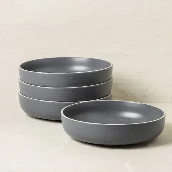 Stone + Lain Lauren 12-piece Stoneware Dinnerware Set - Image 5