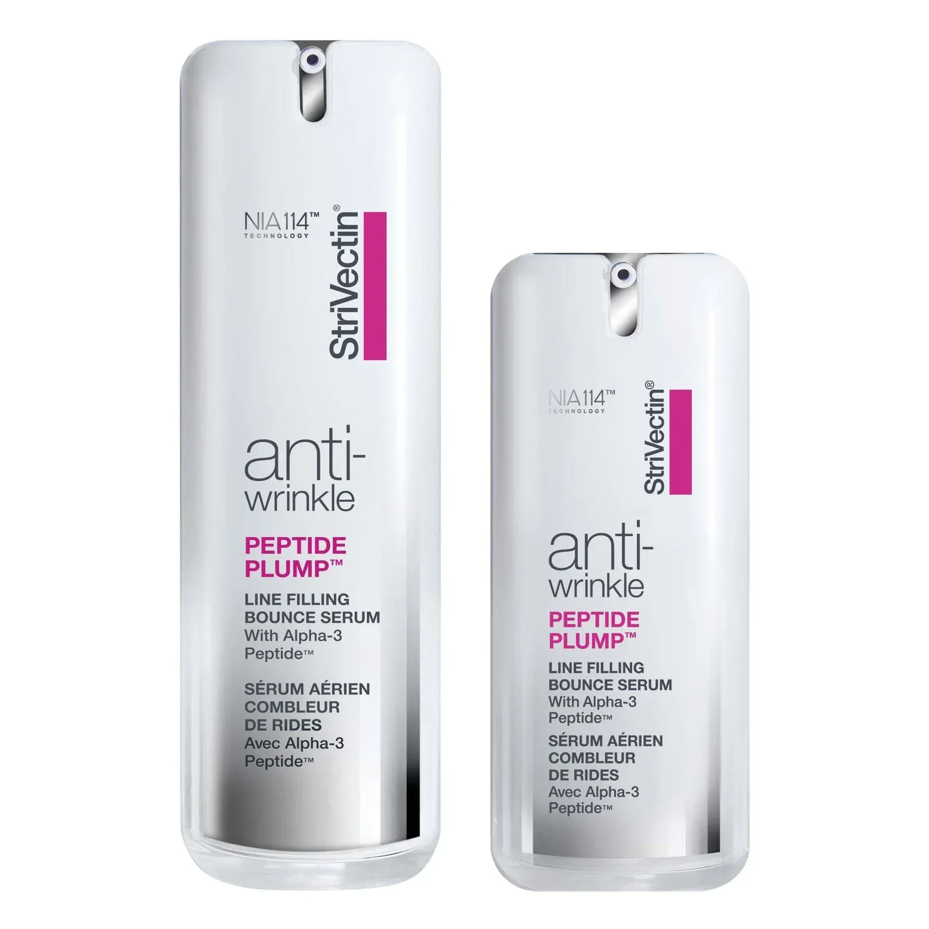 StriVectin Peptide Plump Line Filling Bounce Serum, 1.0 fl oz + 0.5 fl oz
