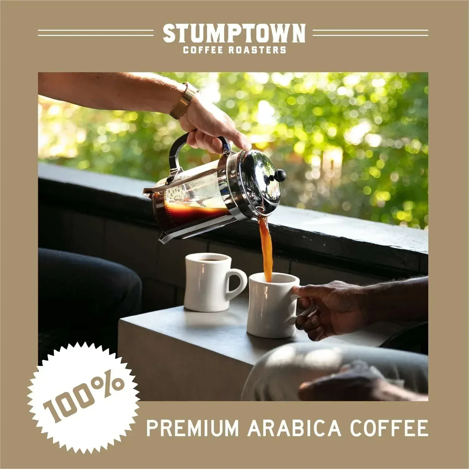 Stumptown Coffee Organic Holler Mountain Premium Medium Roast Whole Bean Coffee, Arabica, 12 oz - Image 4