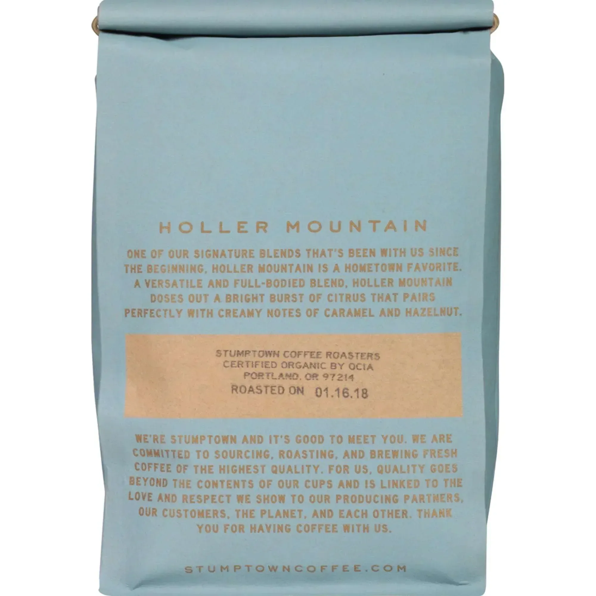 Stumptown Coffee Organic Holler Mountain Premium Medium Roast Whole Bean Coffee, Arabica, 12 oz - Image 7