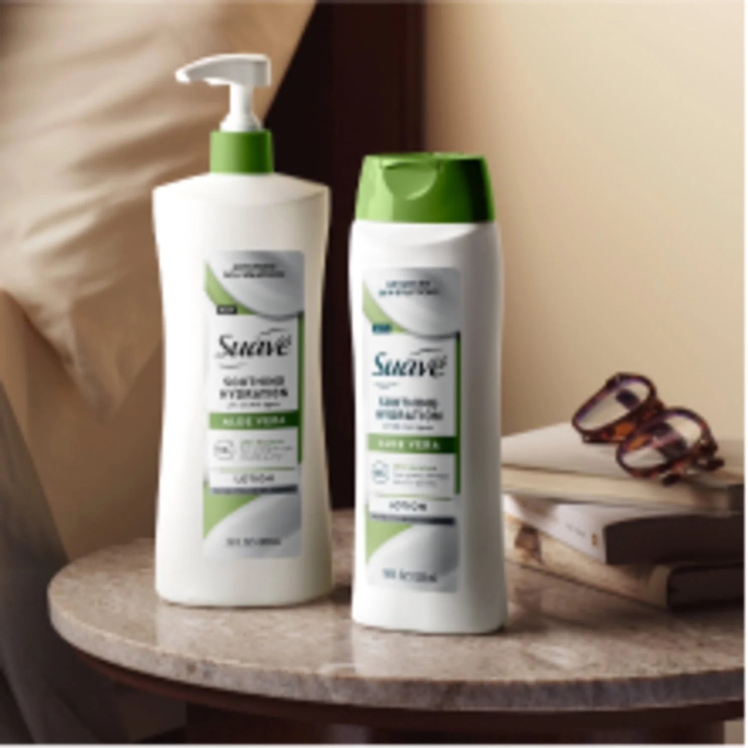 Suave Soothing Hydration Hand & Body Lotion For Women With Aloe Vera For Dry Skin, 28 fl oz Pump - Image 5