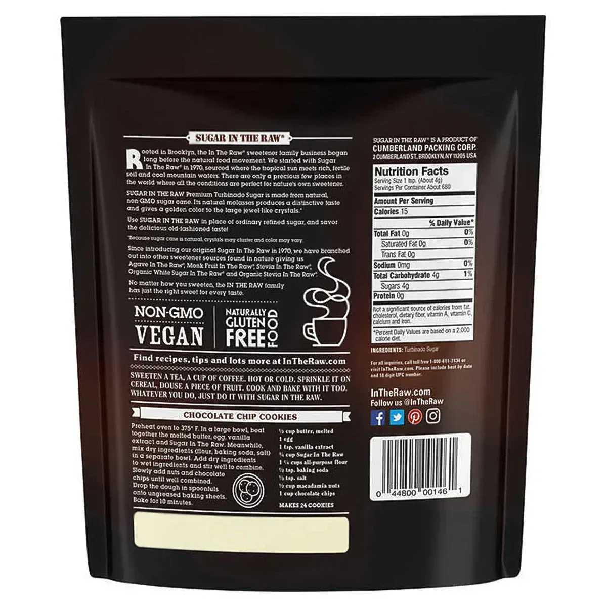 Sugar In The Raw, Turbinado Cane Sugar, 96 oz - Image 2