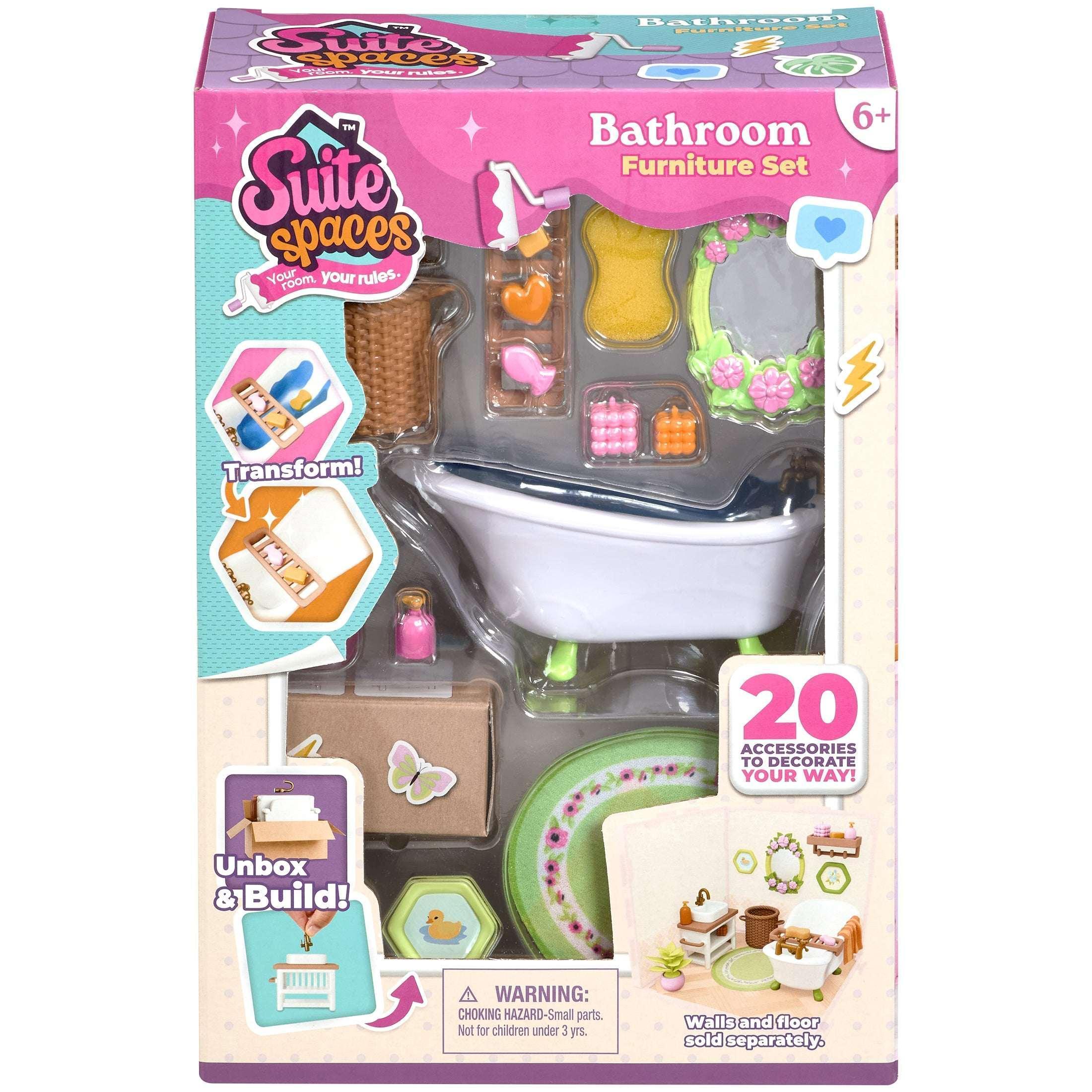 Suite Spaces Bathroom pack: Build The Dollhouse of Your Dreams