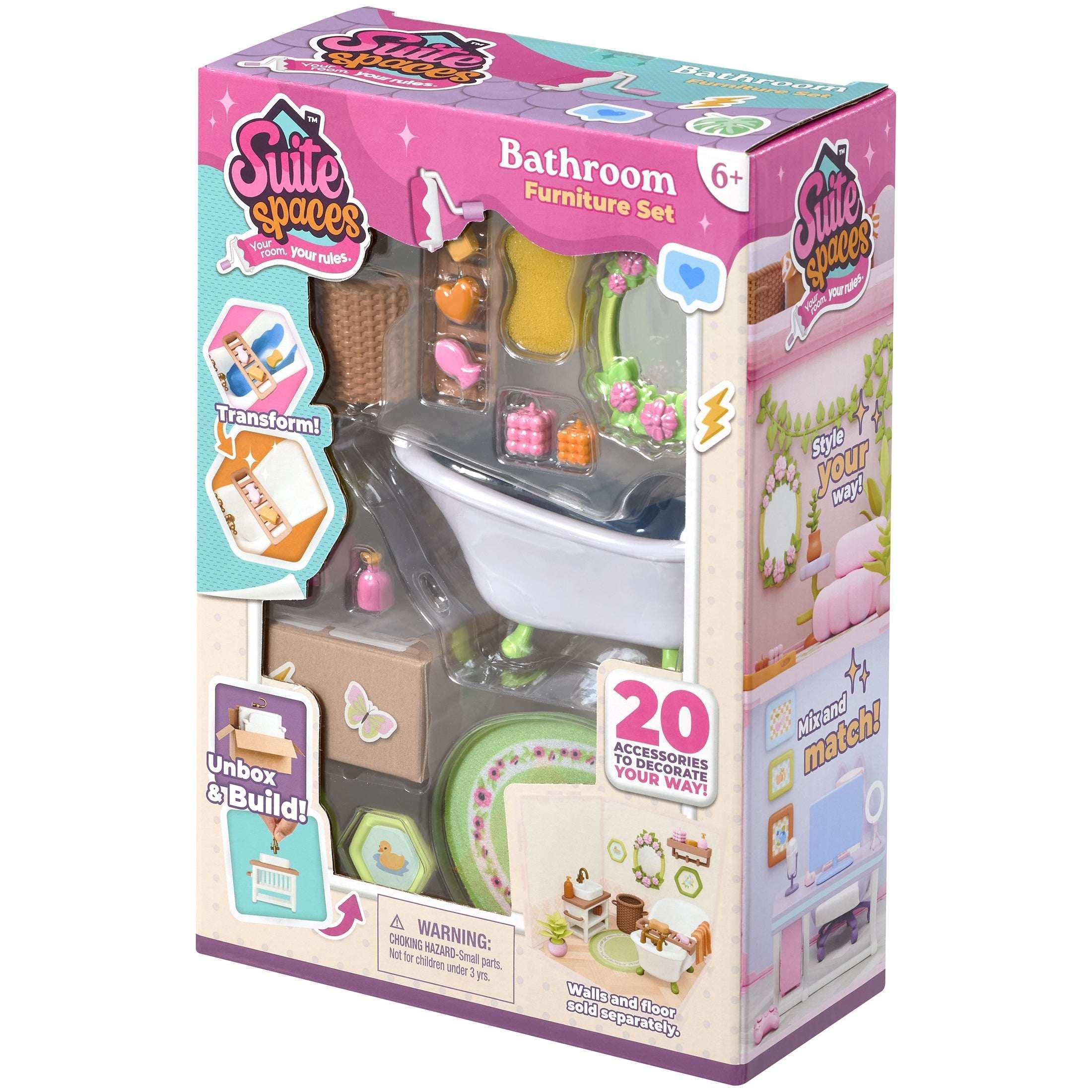 Suite Spaces Bathroom pack: Build The Dollhouse of Your Dreams - Image 2
