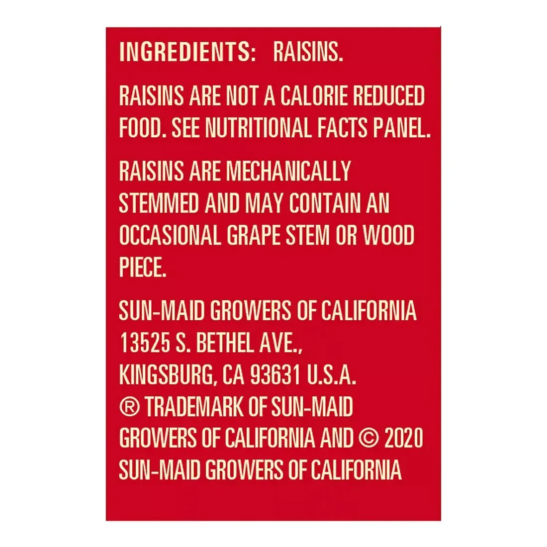 Sun-Maid California Sun-Dried Raisins, 2 pk./2 lbs. - Image 3