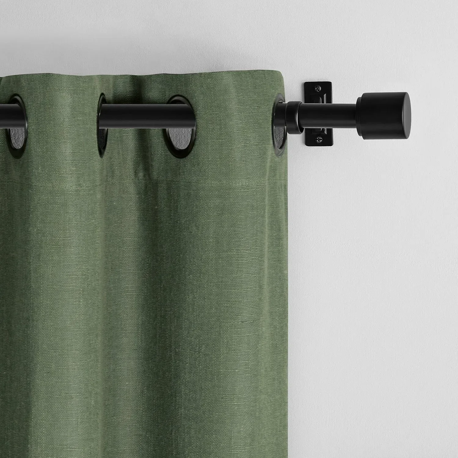 Sun Shield Chalmer Linen Blend 100% Blackout Panel Curtains (Pair) 7' to 9' Options - Image 7