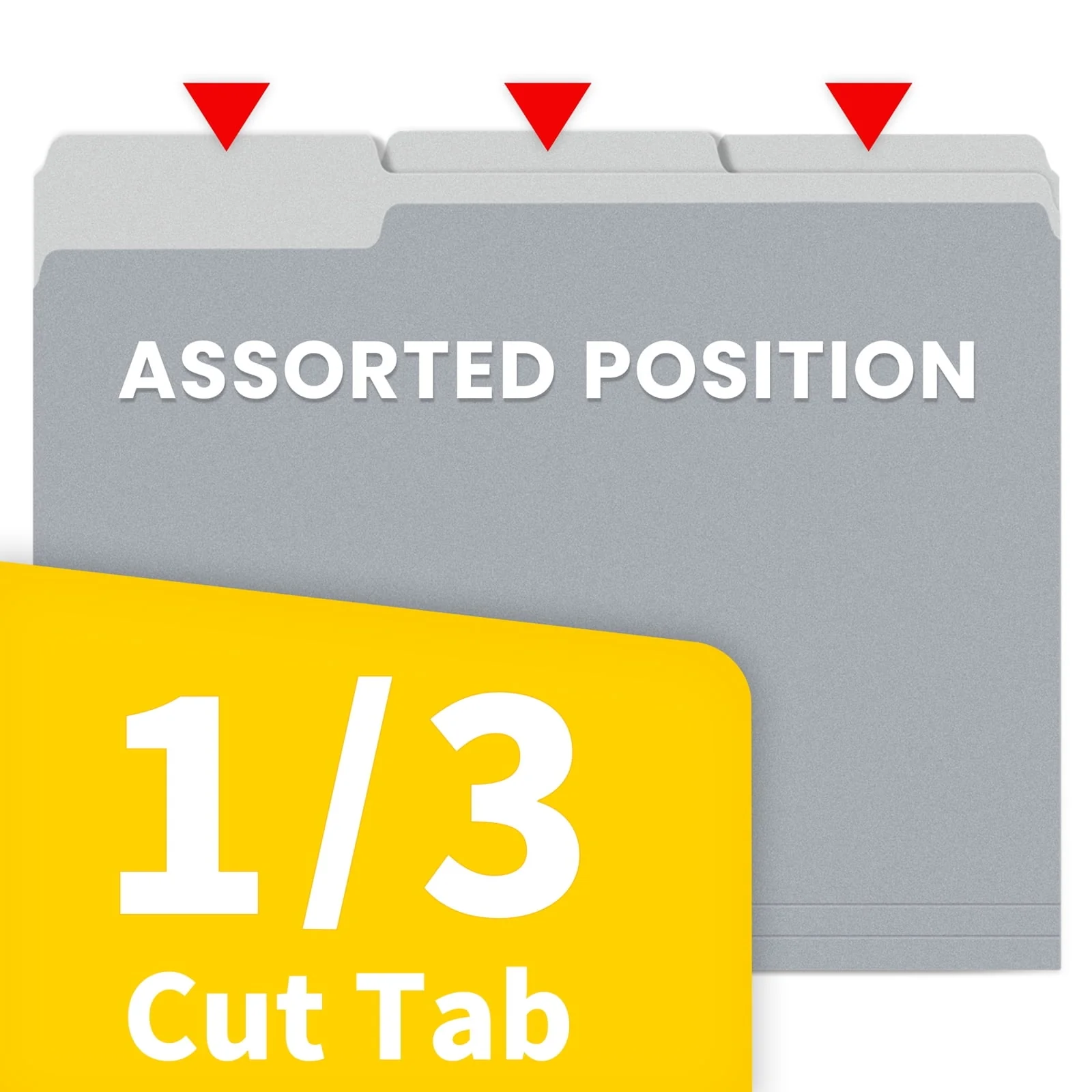 SUNEE File Folders, 30 pack Manilla Folders 8.5 x 11, 1/3 Cut Tab for Easy Labeling and Organization, Durable Standard Paper for Home, Office, School Filing - Image 3
