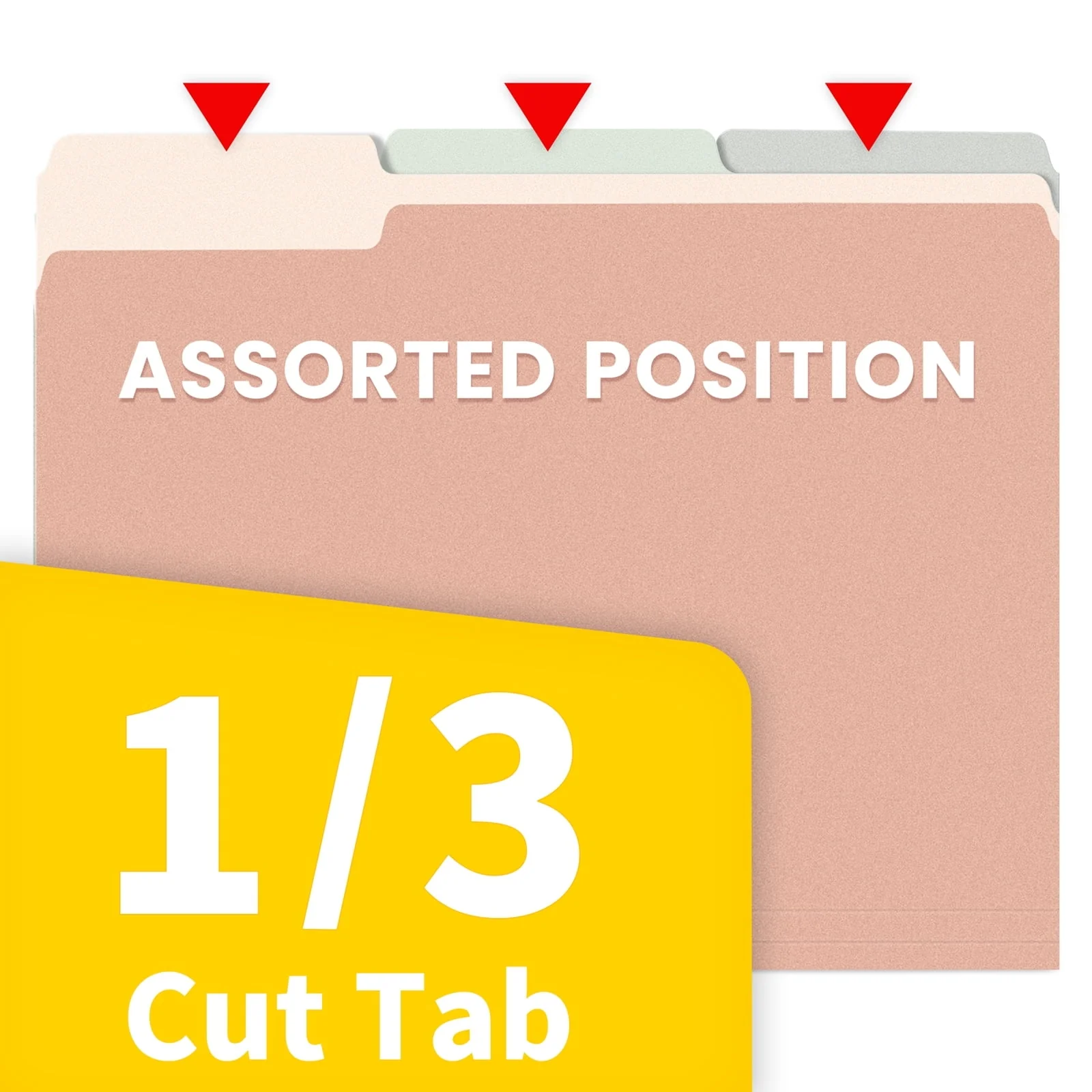SUNEE File Folders, 30 pack Manilla Folders 8.5 x 11, 1/3 Cut Tab for Easy Labeling and Organization, Durable Standard Paper for Home, Office, School Filing - Image 35
