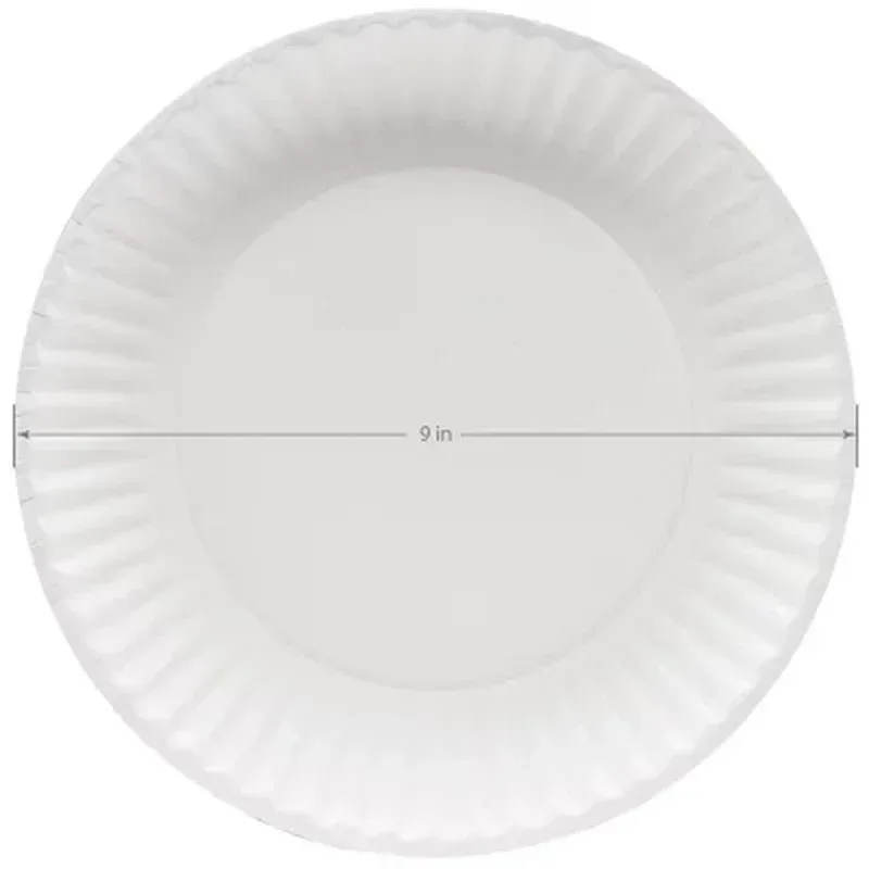 Super Strong Heavy-Duty Paper Plates, 9" (600 Ct.) - Image 4