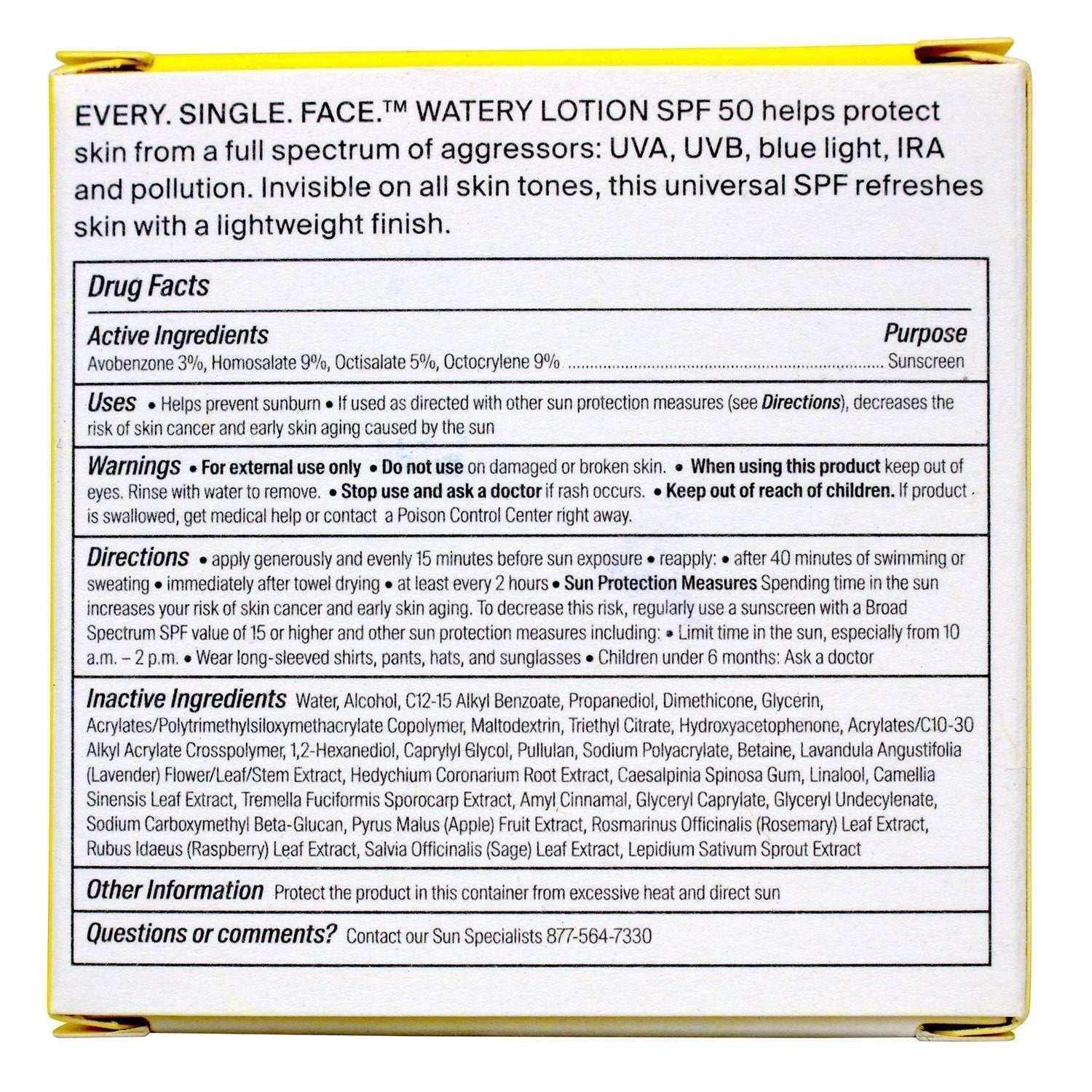Supergoop Every Single Face Watery Lotion, SPF 50, 1.7 oz. - Image 4