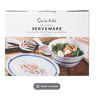 Sur La Table 4-Pc. Melamine Serving Set