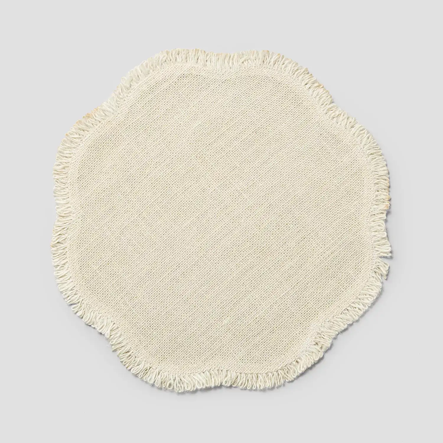 Sur La Table Scalloped Jute Placemat - Image 2