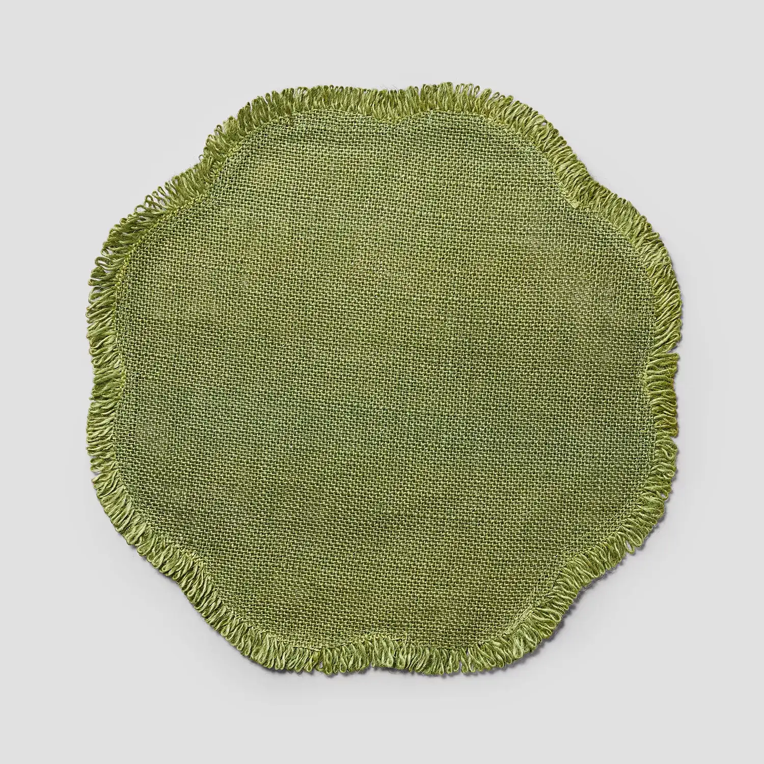 Sur La Table Scalloped Jute Placemat - Image 3