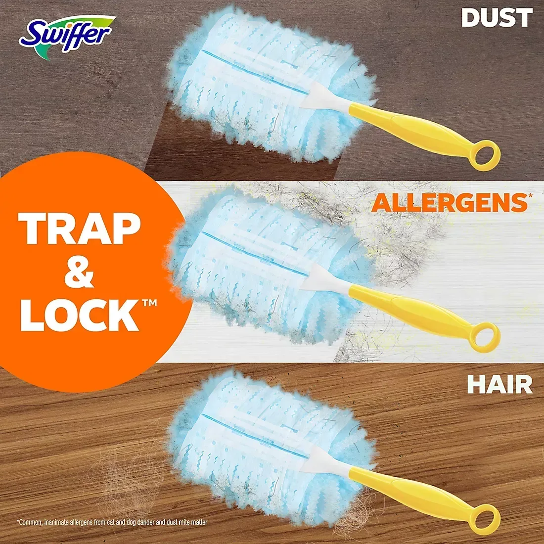 Swiffer Duster Starting Kit with Short Handle, 24 Duster Refills - Image 3
