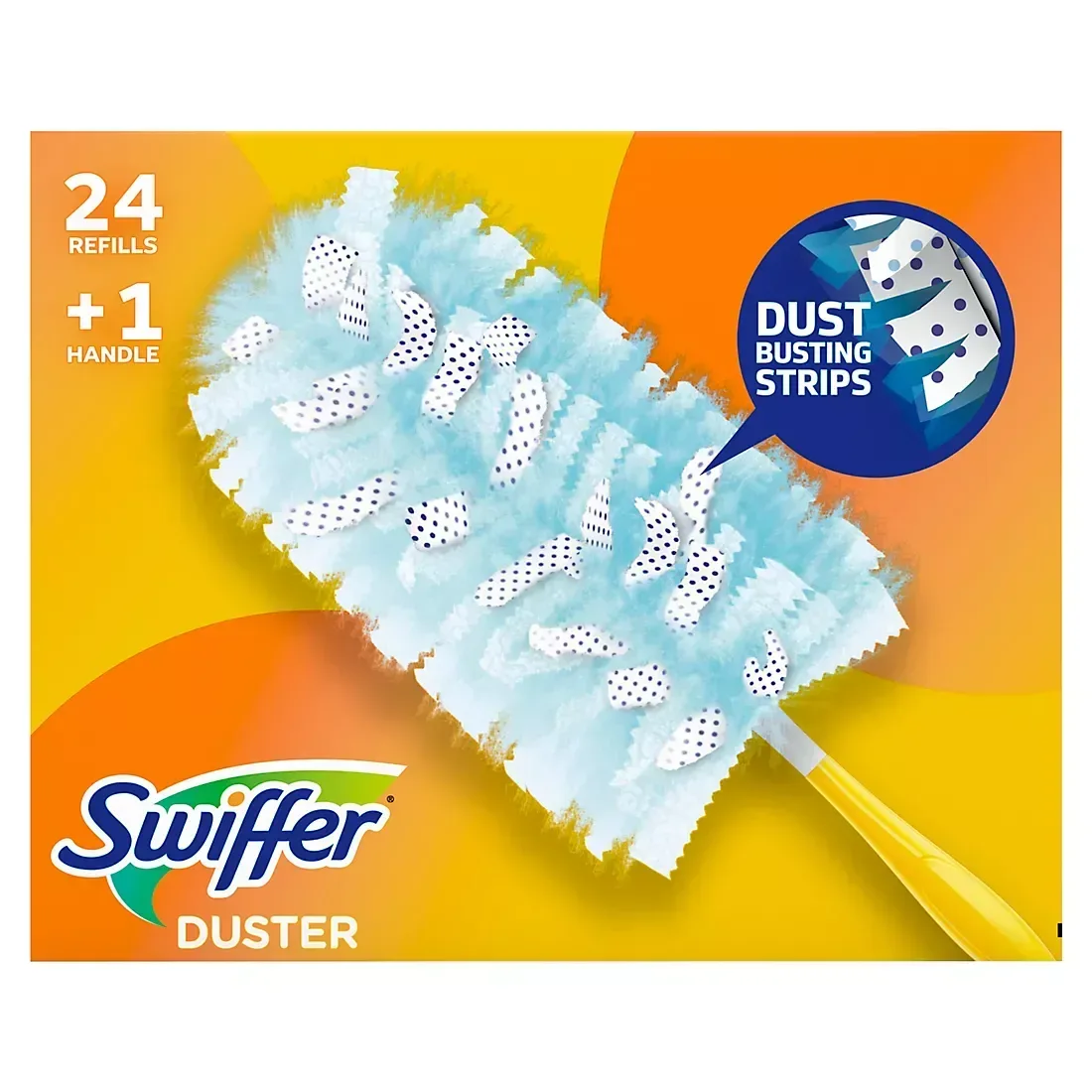 Swiffer Duster Starting Kit with Short Handle, 24 Duster Refills - Image 8