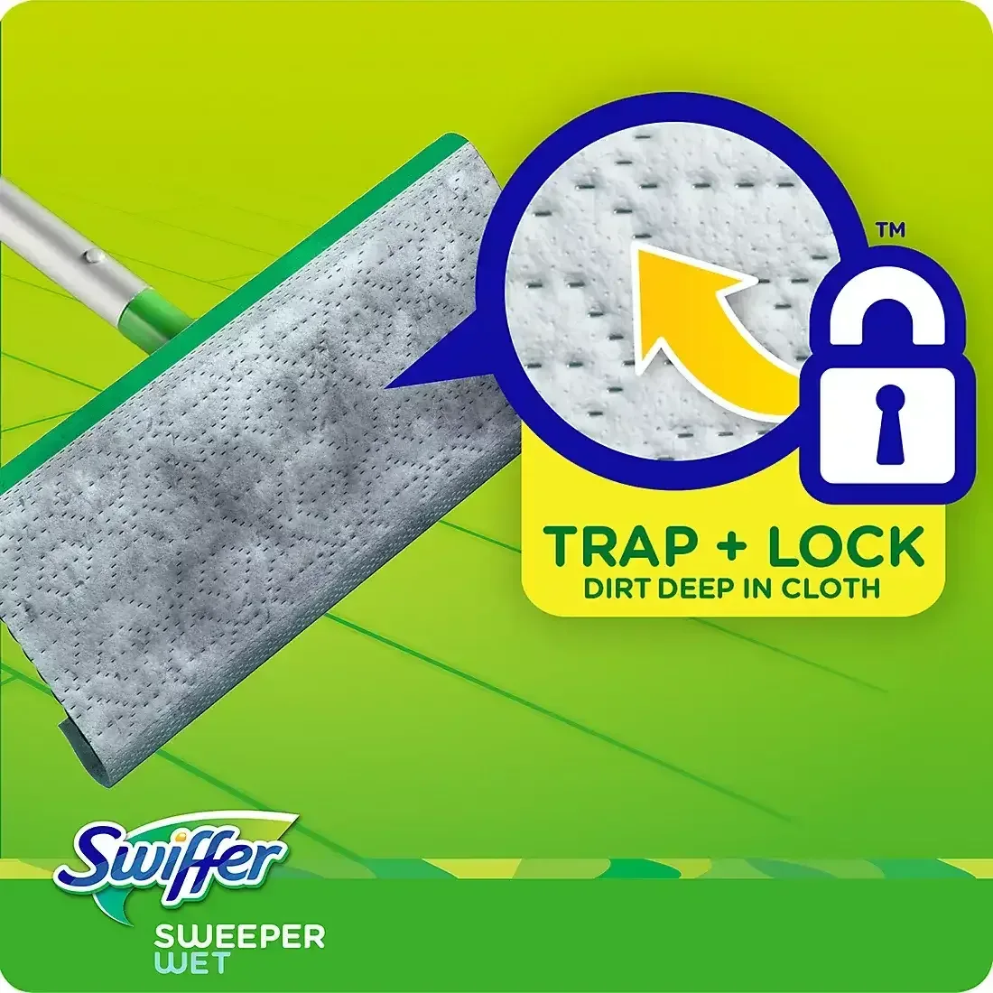 Swiffer Wet Mopping Cloths - Lavender Scent, 64 ct. - Image 2