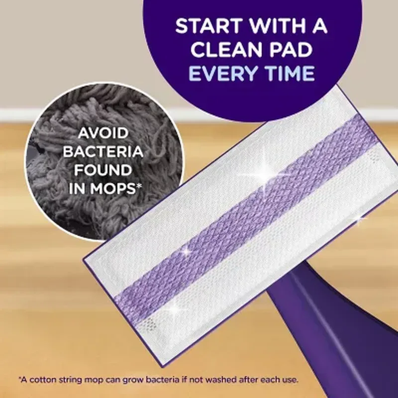 Swiffer Wetjet Refill Pack, Lavender (32 Pads + 2 Bottles) - Image 5