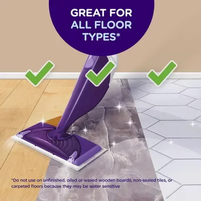 Swiffer Wetjet Refill Pack, Lavender (32 Pads + 2 Bottles) - Image 7