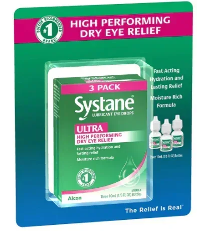 Systane Ultra Lubrication Eye Drops, 3 pk./10mL - Image 2
