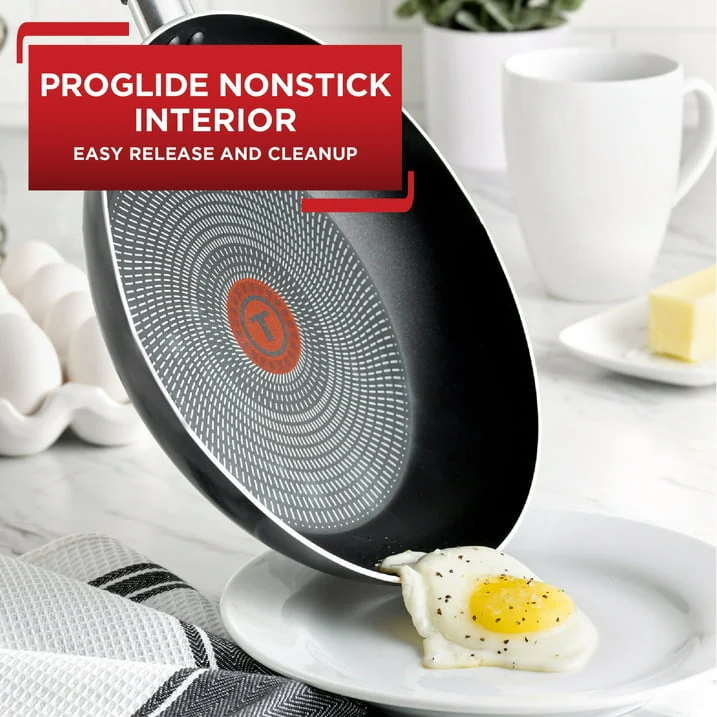 T-fal Easy Care Nonstick 10.5 inch Fry Pan, Grey - Image 2