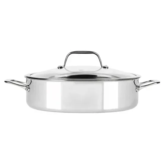 T-fal Hybrid Mesh Stainless Steel 6-quart Universal Pan - Image 6