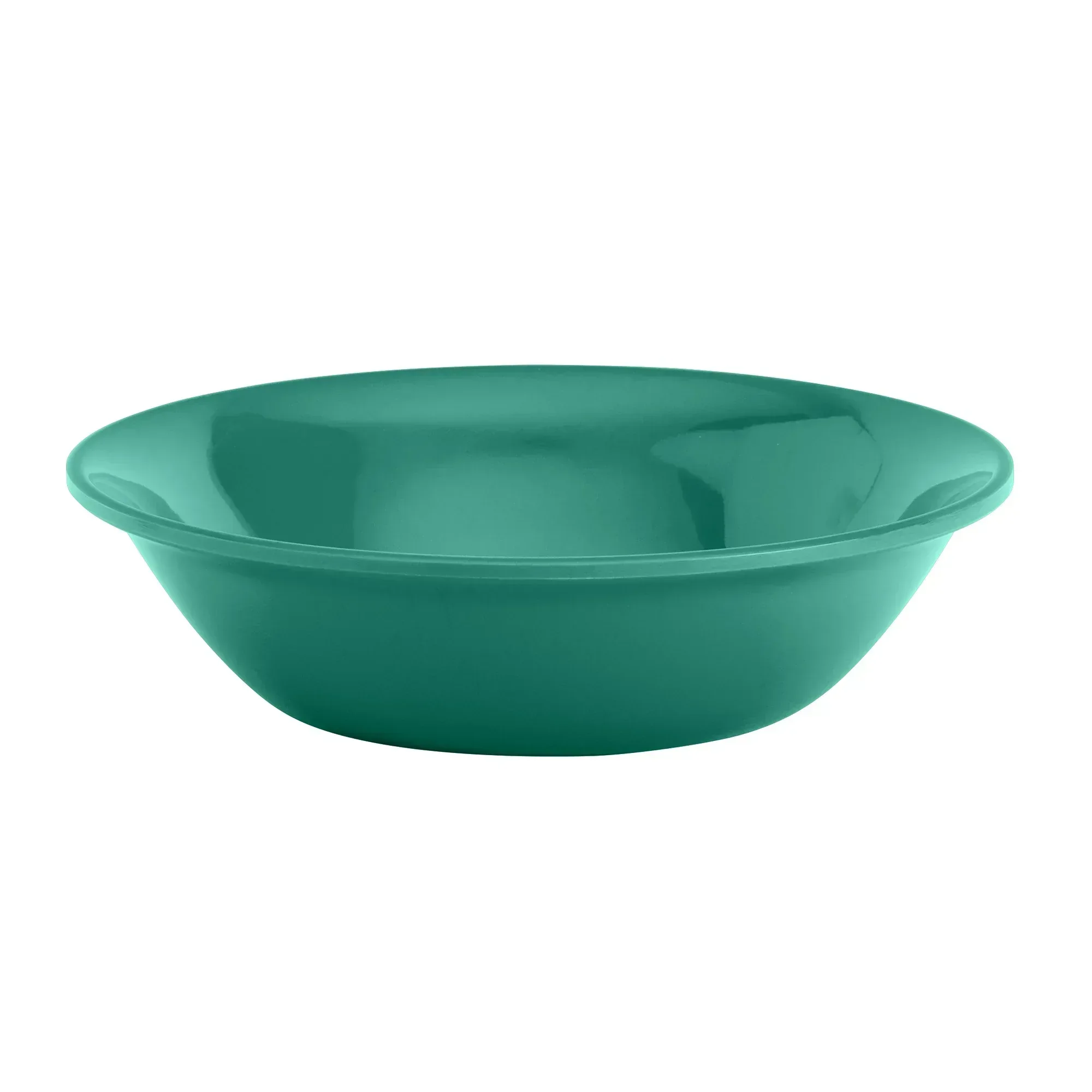Tabletops Gallery 12 Piece Dark Green Melamine Dinnerware Set Plates Bowls for Indoor/Outdoor Use, Service for 4, Emerald - Image 6