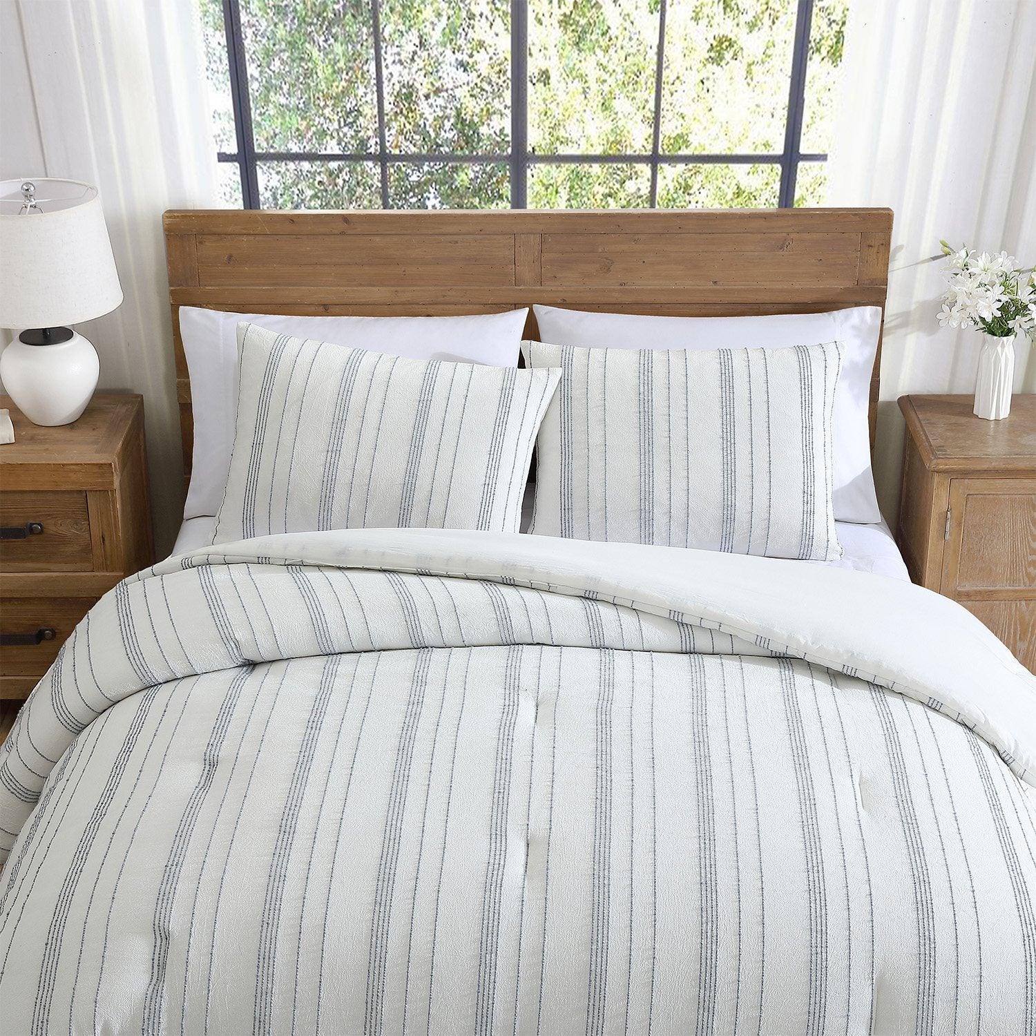 Tahari Home 3-Piece Cotton Comforter Set, Assorted Sizes - Image 13