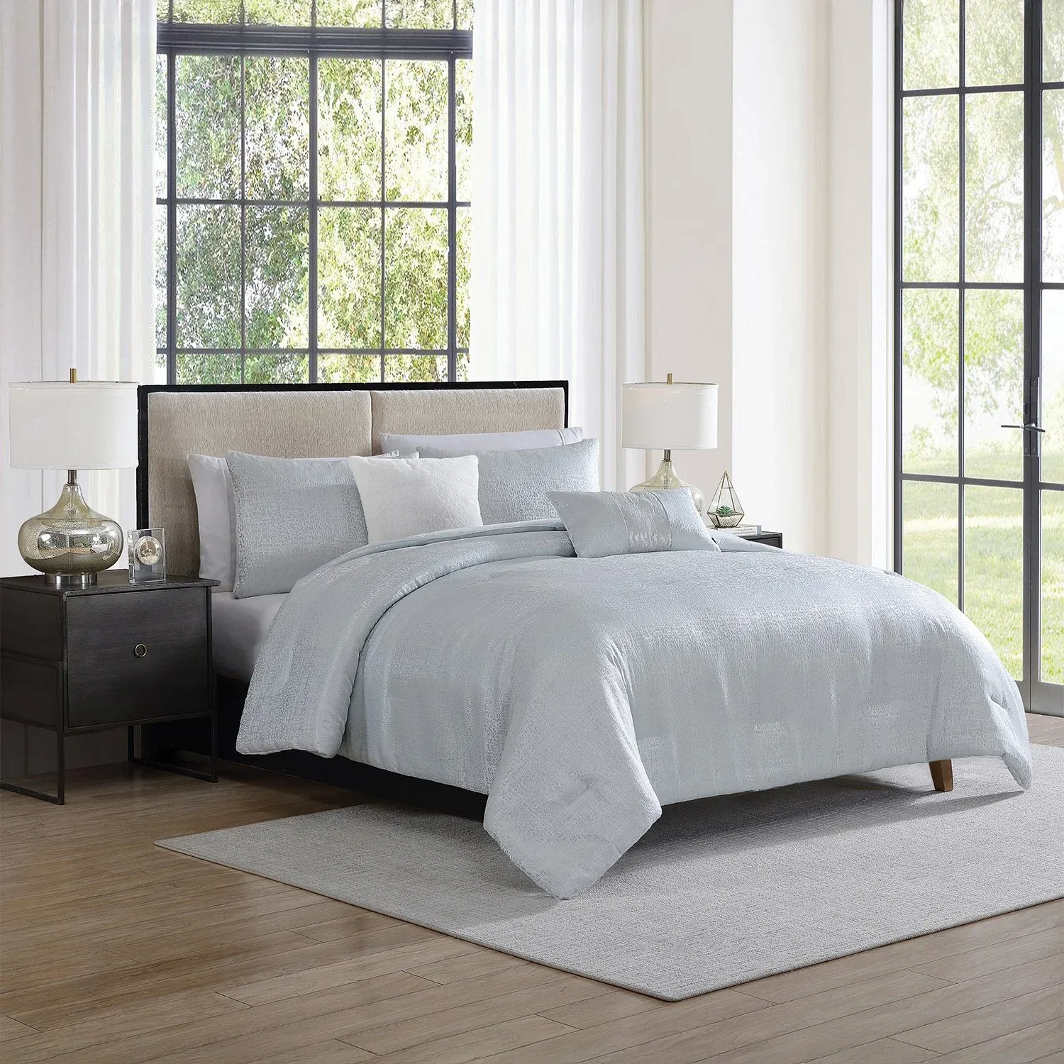Tahari Home 5-Piece Jacquard Comforter Set, Assorted Sizes - Image 2