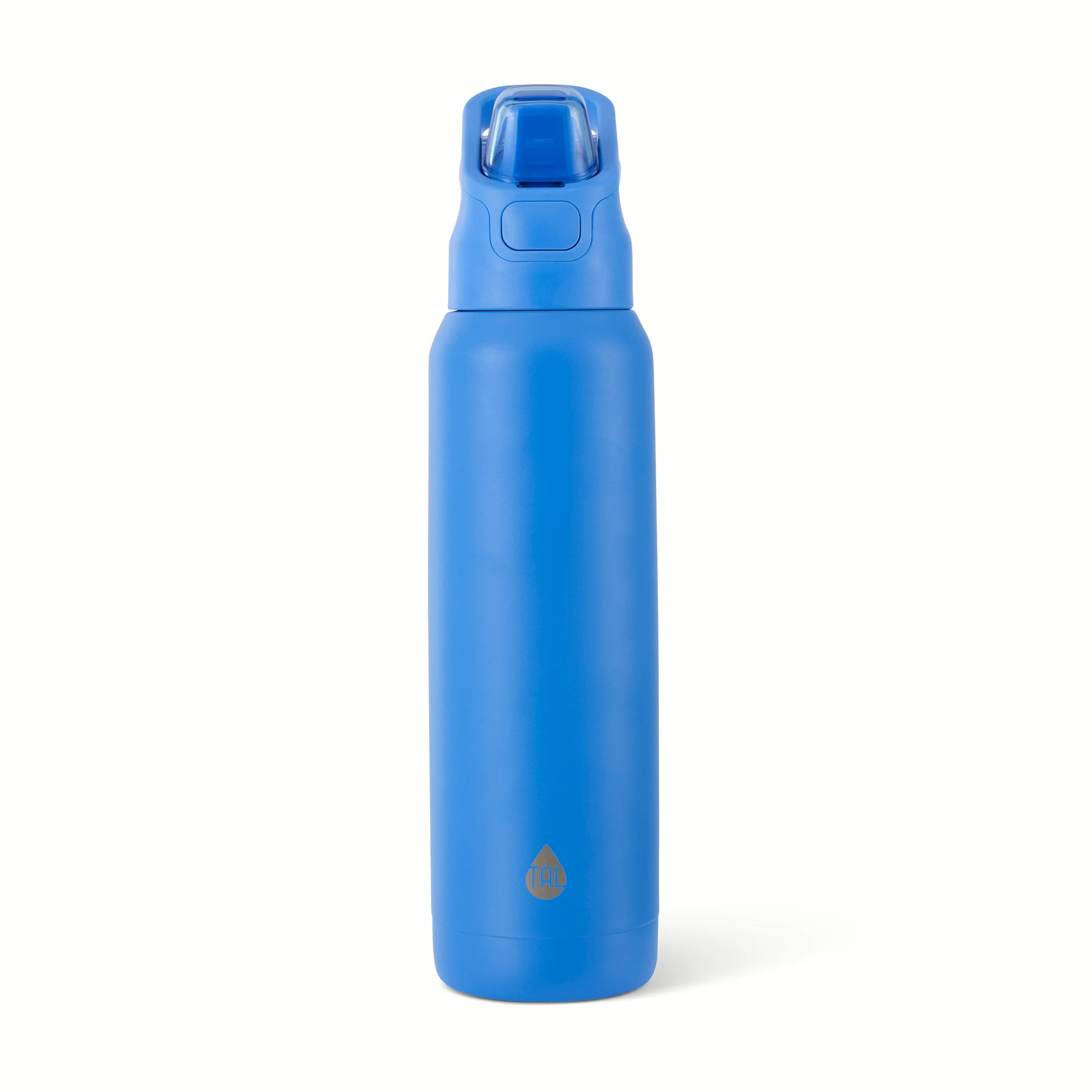 TAL 32oz Stainless Steel Dual Sport Water Bottle with Silicone Straw and Lock Lid, Black - Image 11