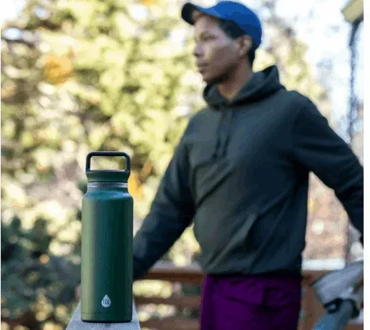 TAL Stainless Steel Everett Water Bottle 50 fl oz, Green - Image 3