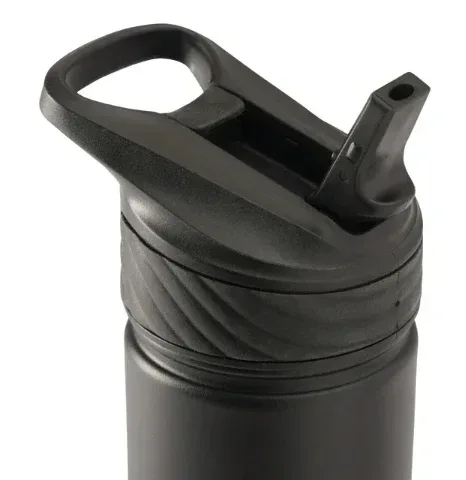 TAL Stainless Steel Ranger Water Bottle with Easy Sip Straw 26 oz, Black - Image 3
