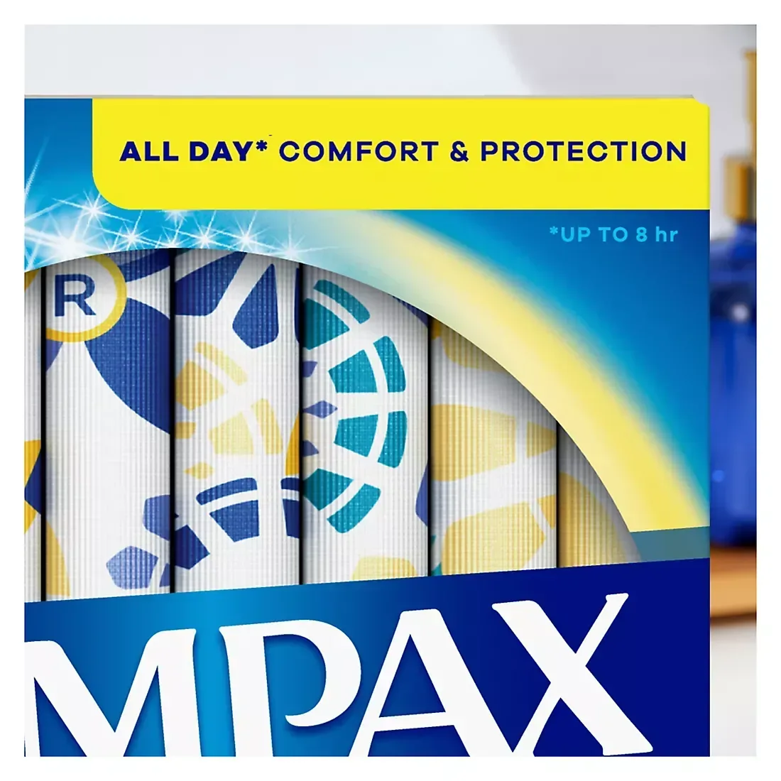 Tampax Pearl Tampons Multipack, with LeakGuard Braid, Light/Regular/Super Absorbency, Unscented, 86 ct. - Image 3