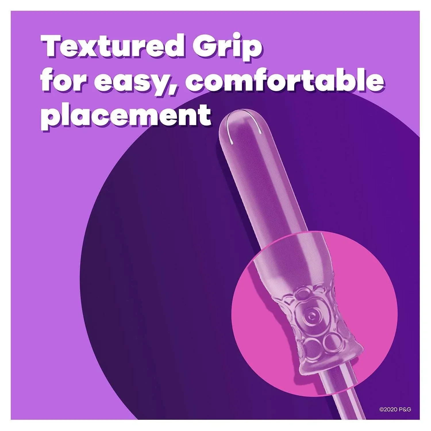 Tampax Radiant Tampons Trio Pack, Unscented, 77 ct. - Image 5