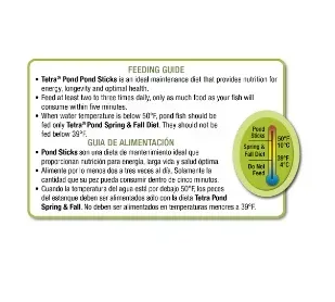 TetraPond Pond Sticks 1.72 Pounds, Pond Fish Food, For Goldfish And Ko - Image 3