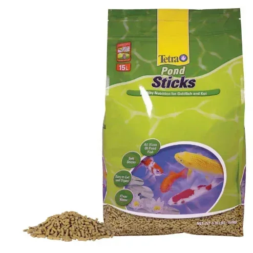 TetraPond Pond Sticks 3.7 Pounds, Pond Fish Food, for Goldfish and Koi - Image 2