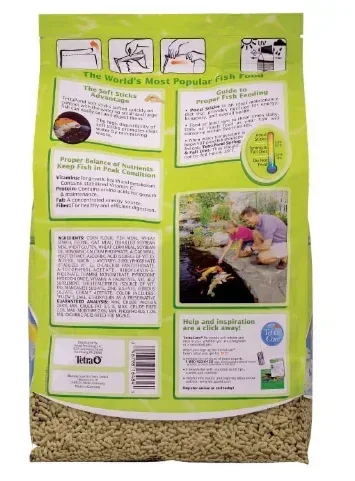 TetraPond Pond Sticks 3.7 Pounds, Pond Fish Food, for Goldfish and Koi - Image 3
