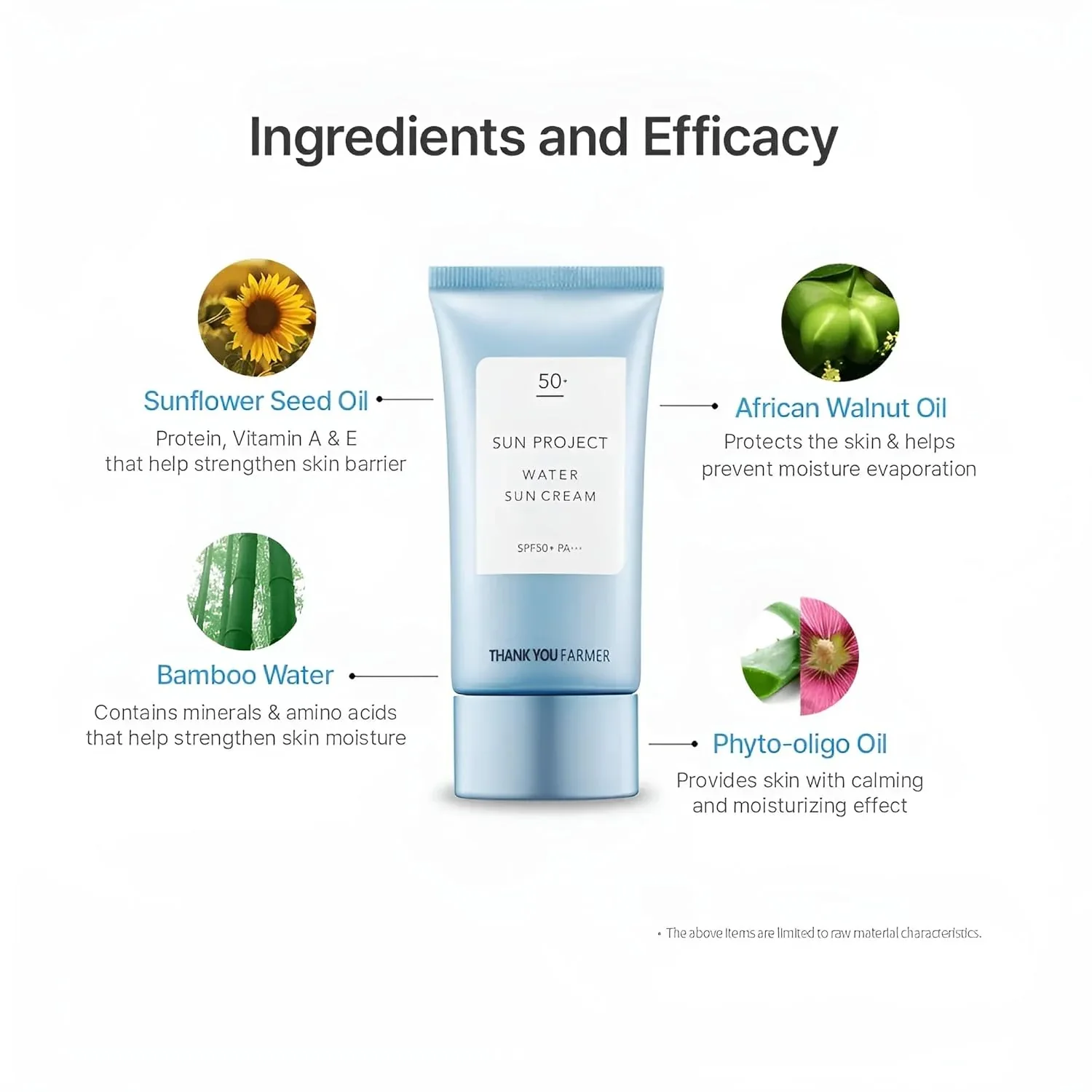 Thank You Farmer Sun Project Water Sun Cream SPF 50+ 1.75 fl oz - Image 7
